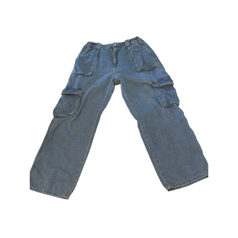 Simple Society Cargo Multi Pocket Jeans